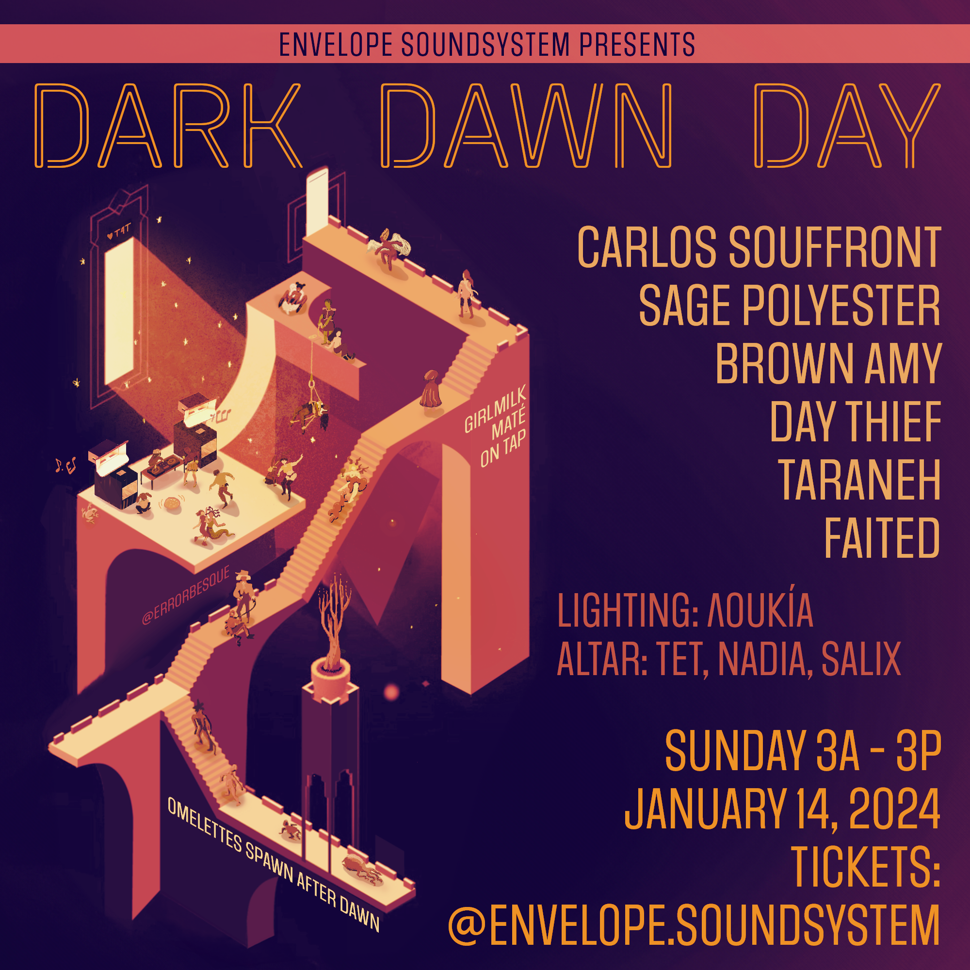 Dark Dawn Day Flyer