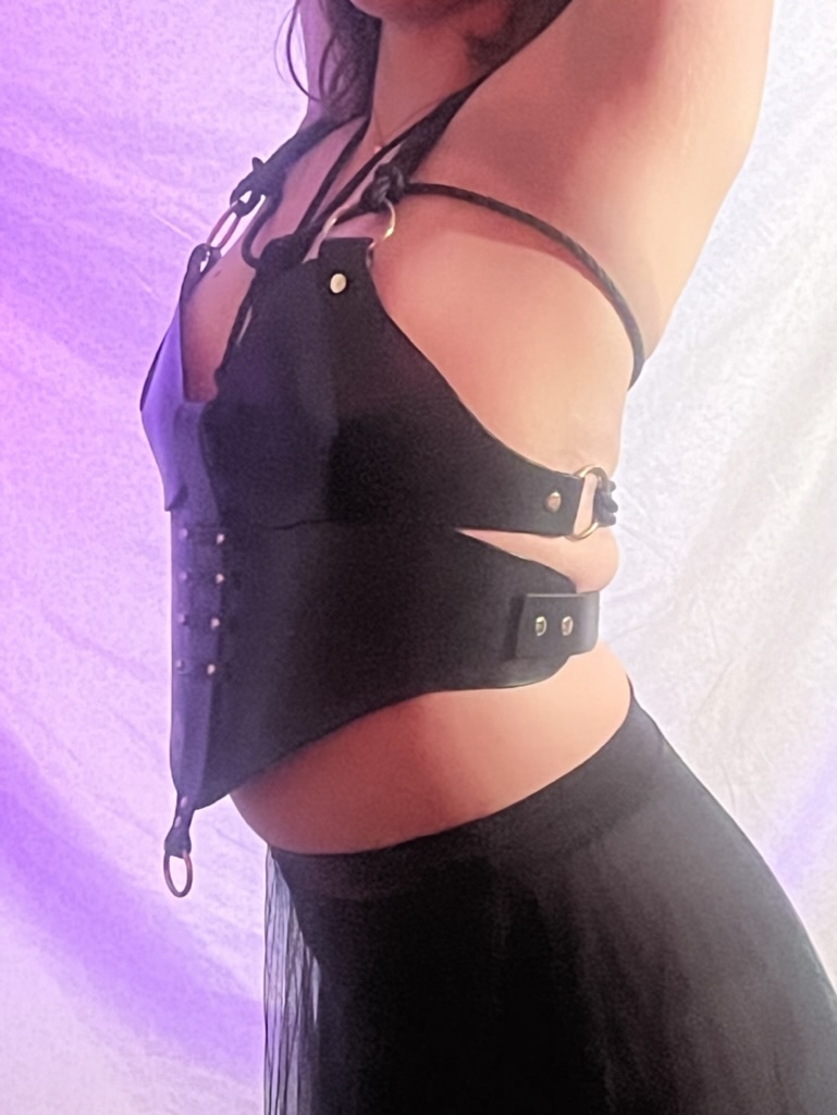 Rope x Leather Bustier