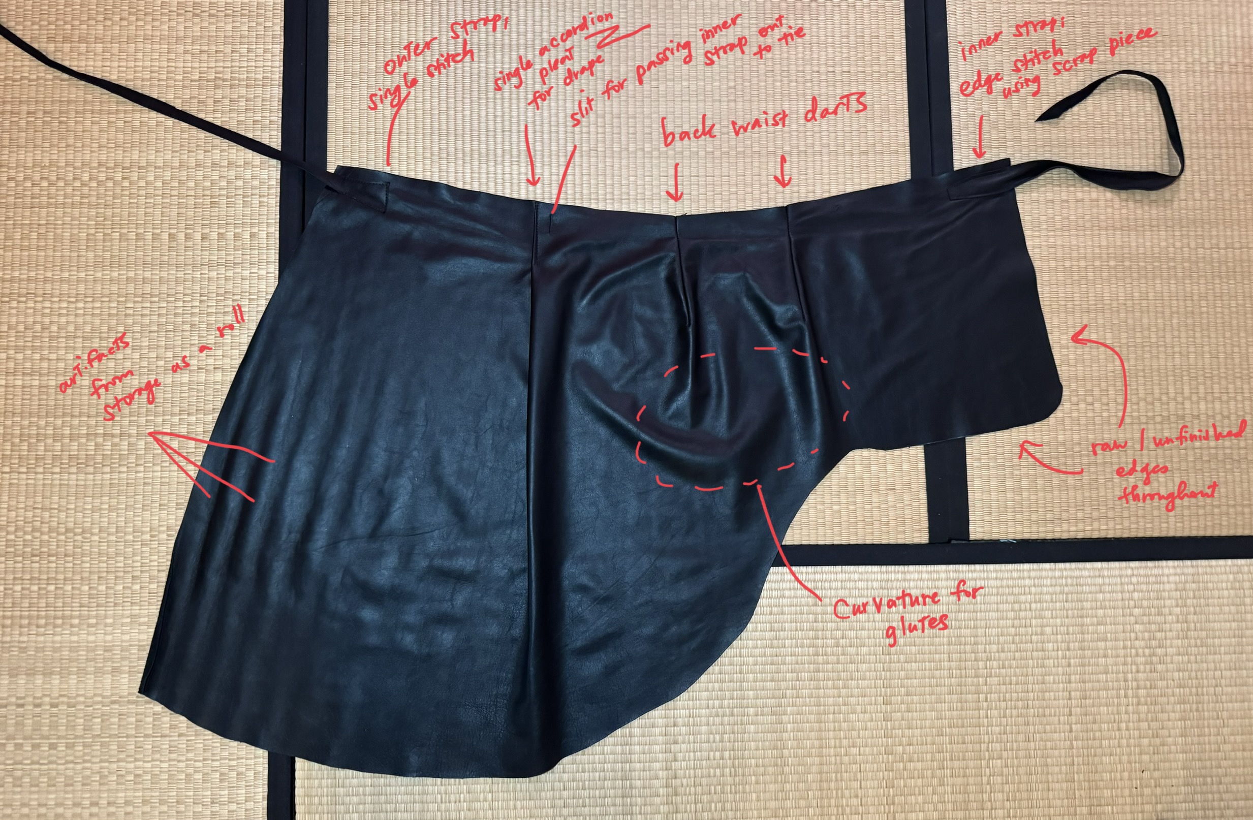 Leather Skirt 1 Day Prototype